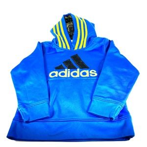 Adidas blue hoodie Size 5